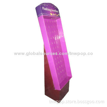POS Cardboard Display, Strong and Eco-friendly Material, Stable, Suitable for Jewelry, Keepsakes
